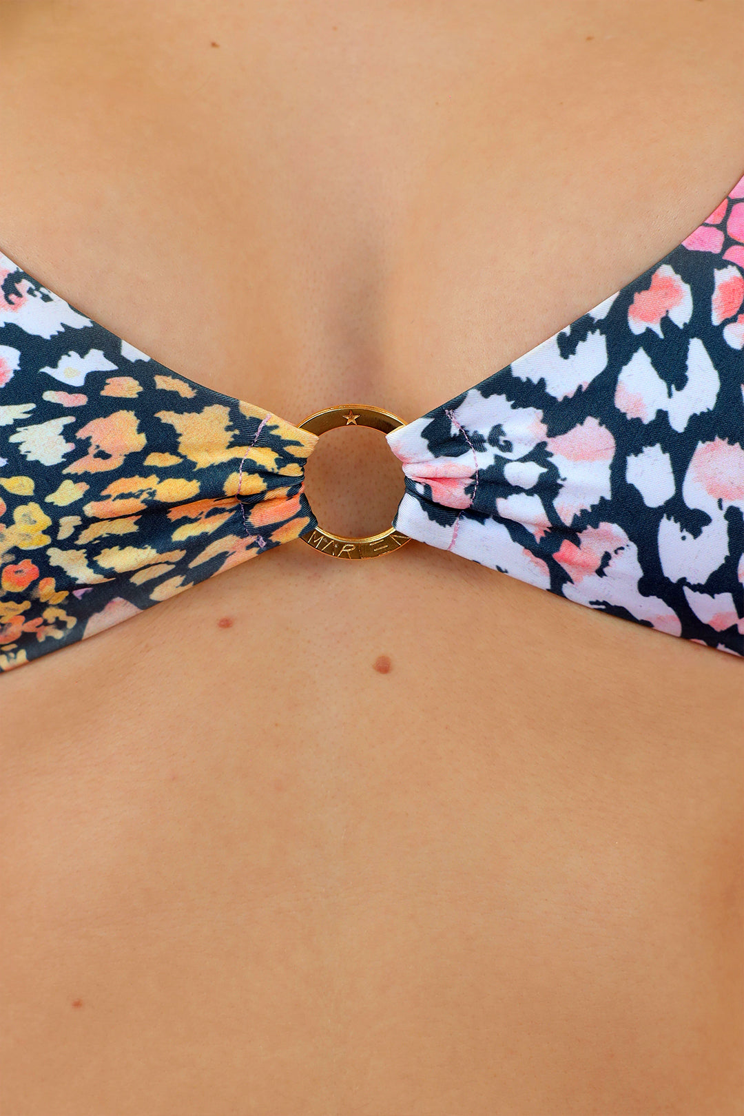 Brava Bralette Bikini Top Reversible to Rose Pink