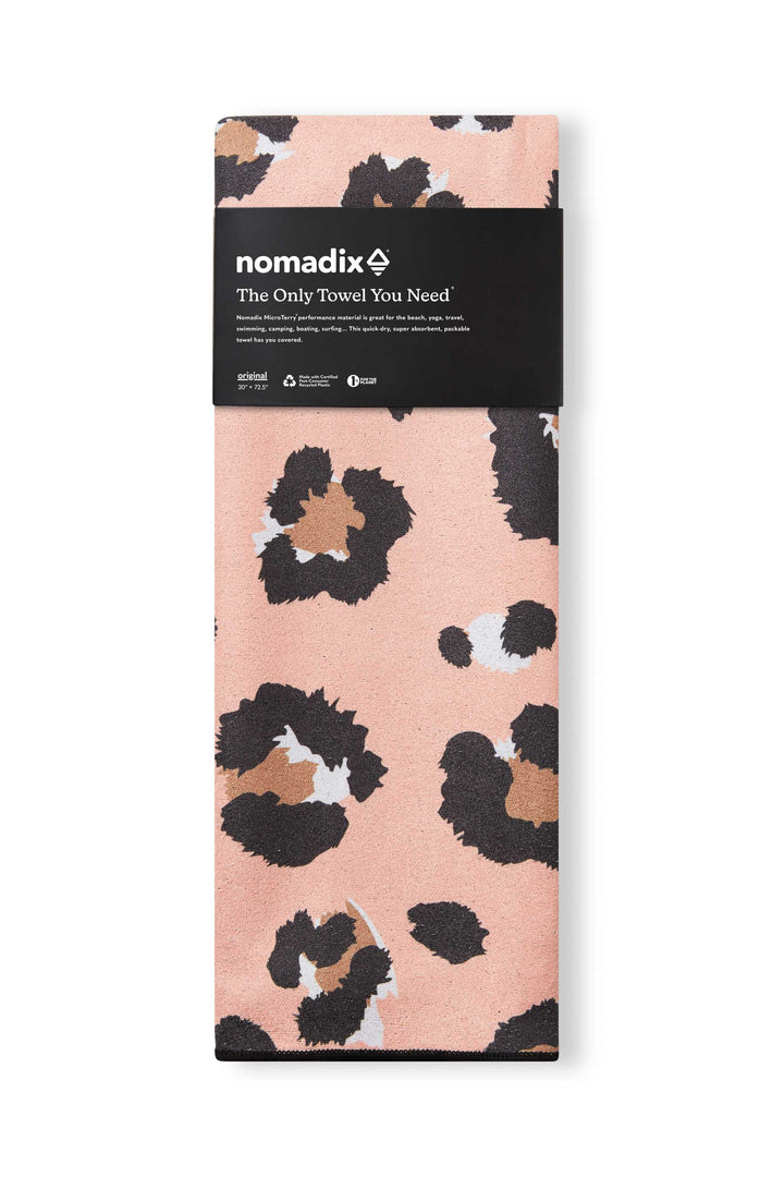 Nomadix Original Towel - Leopard Pink
