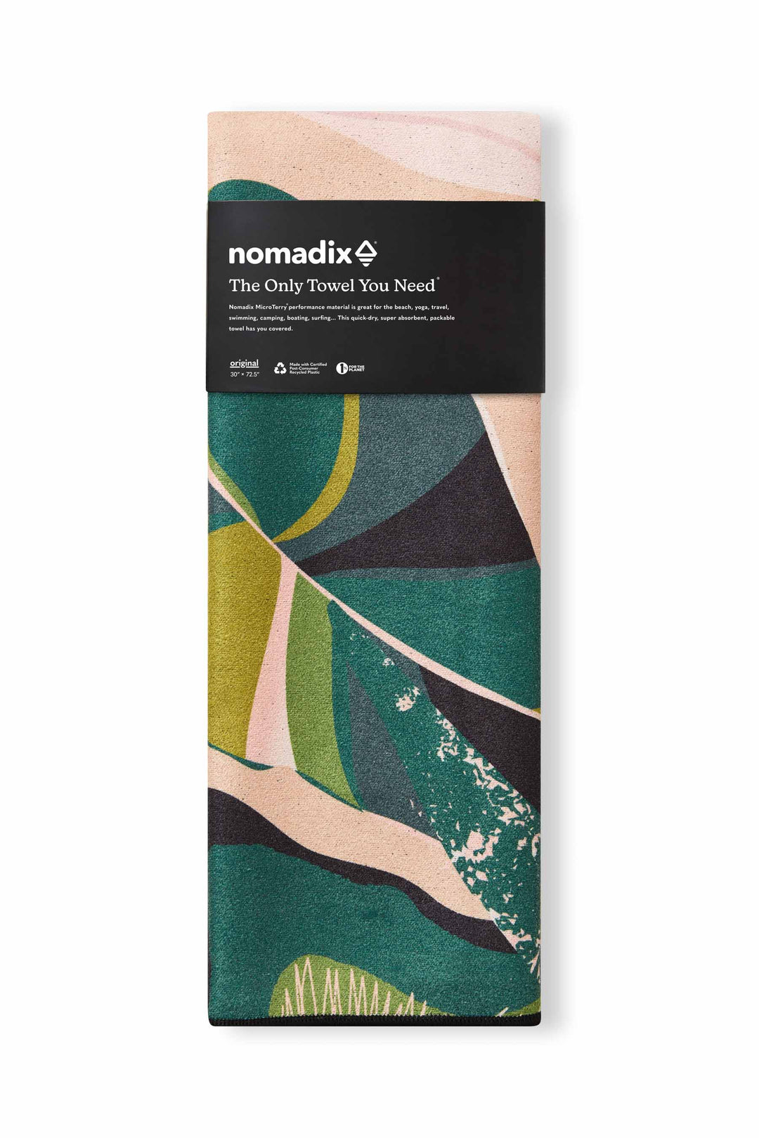 Nomadix Original Towel - Monstera Green