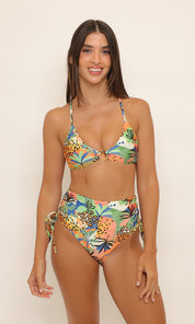 Wild Eden High Waist Bikini Bottom