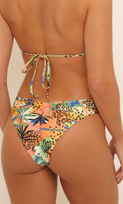 Parte inferior de bikini fruncida Wild Eden Latin