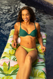 Ultra - Cheeky Ruched Bikini Bottom